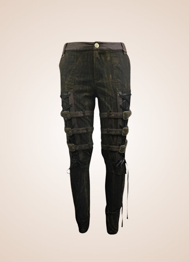 Steampunk Buckle Pants - Steampunk Australia