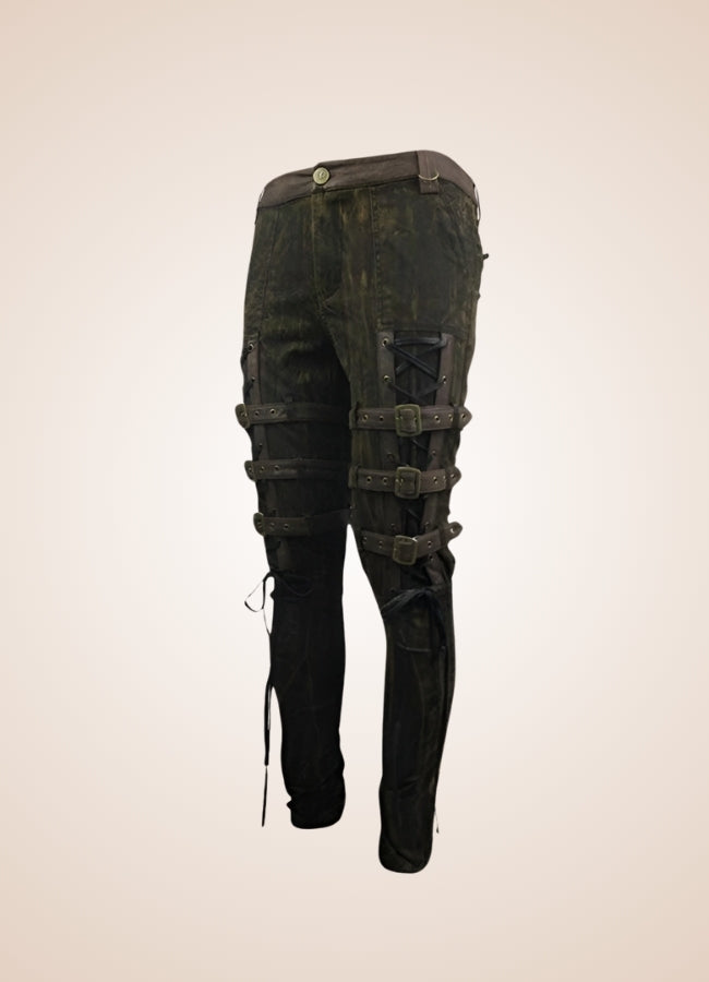 Steampunk Buckle Pants - Steampunk Australia
