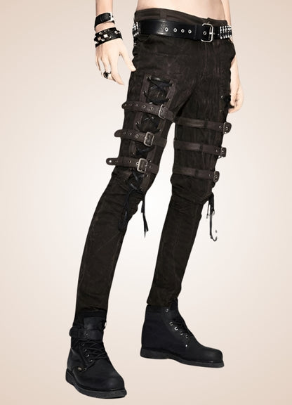 Steampunk Buckle Pants - Steampunk Australia