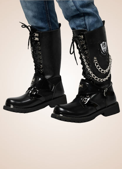 Steampunk Chain Boots - Steampunk Australia