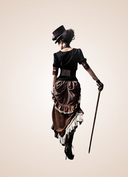Steampunk Clock Corset Belt - Steampunk Australia