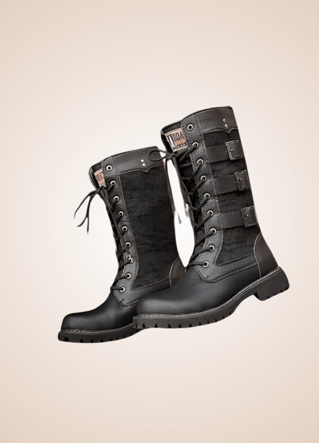 Steampunk Combat Boots - Steampunk Australia