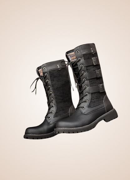 Steampunk Combat Boots - Steampunk Australia