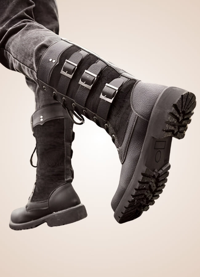 Steampunk Combat Boots - Steampunk Australia