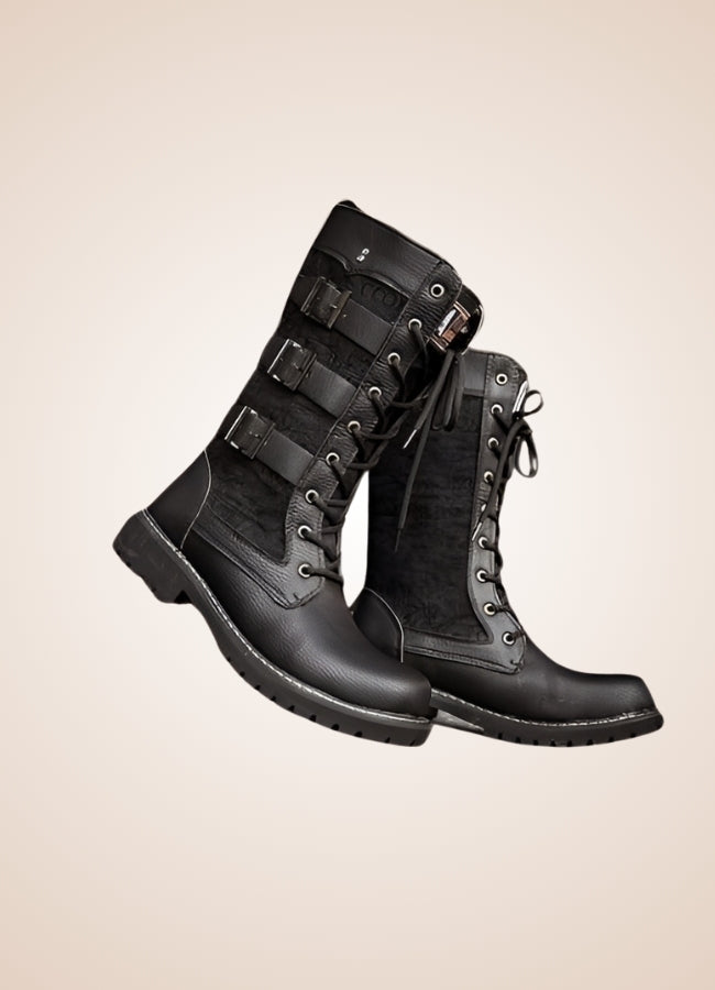 Steampunk Combat Boots - Steampunk Australia