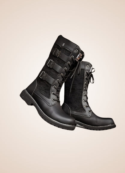 Steampunk Combat Boots - Steampunk Australia