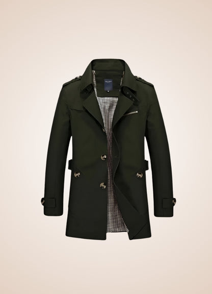 Steampunk Cotton Trench Coat - Steampunk Australia