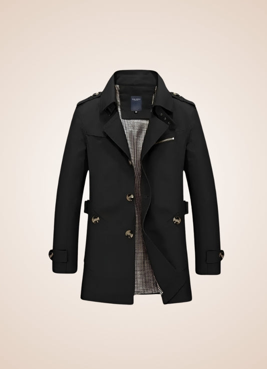 Steampunk Cotton Trench Coat - Steampunk Australia