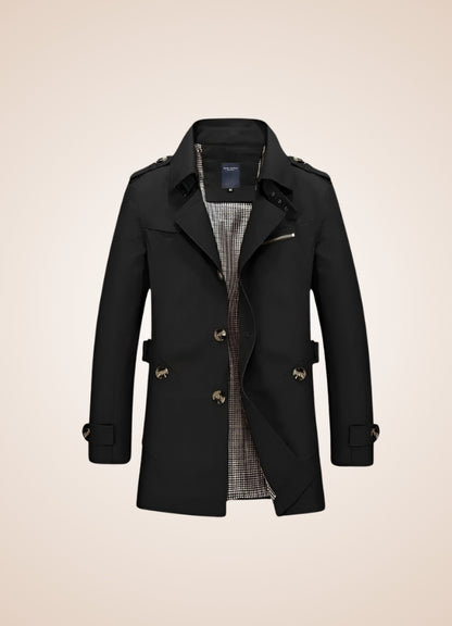 Steampunk Cotton Trench Coat - Steampunk Australia