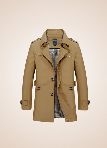 Steampunk Cotton Trench Coat - Steampunk Australia