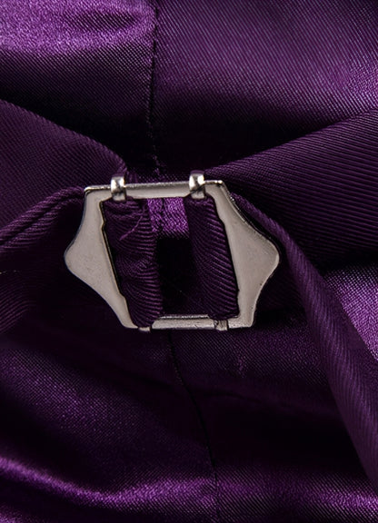 Steampunk Dark Purple Suit Vest - Steampunk Australia