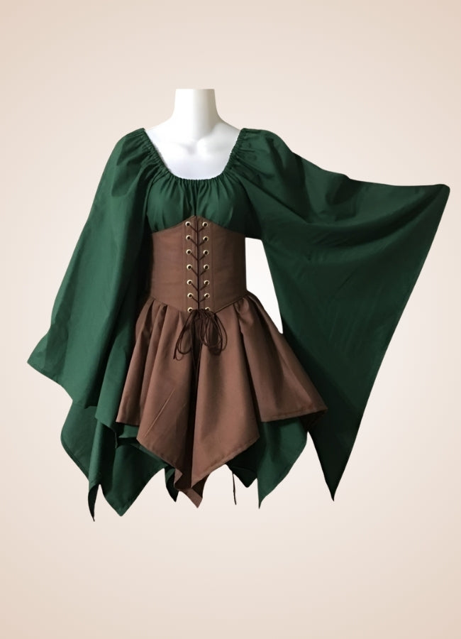 Steampunk Elf Medieval Dress - Steampunk Australia