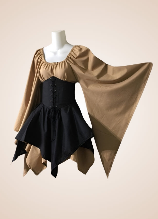 Steampunk Elf Medieval Dress - Steampunk Australia