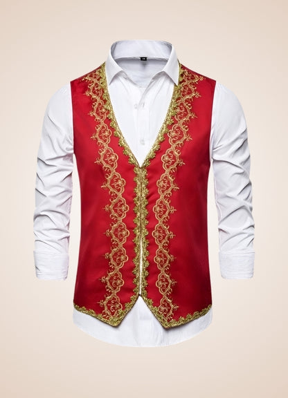Steampunk Embroidery Vest - Steampunk Australia