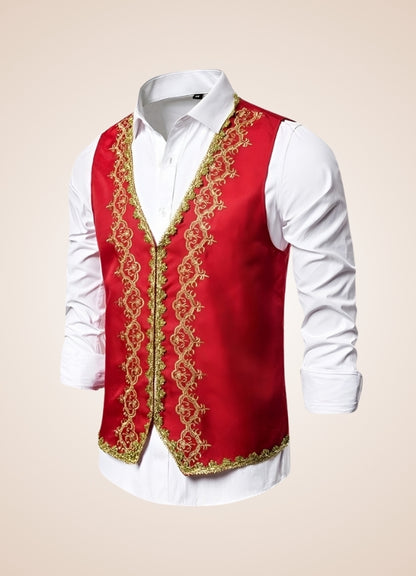 Steampunk Embroidery Vest - Steampunk Australia