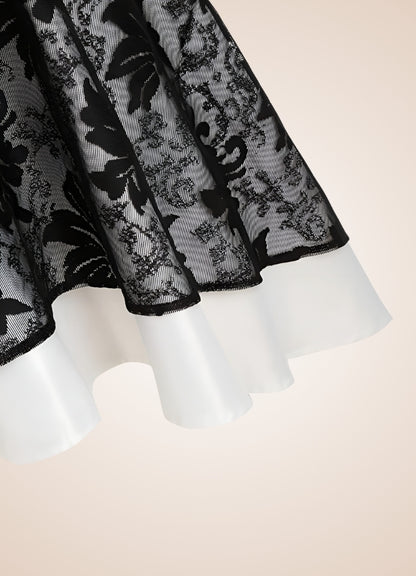 Steampunk Floral Lace Dress - Steampunk Australia