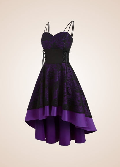 Steampunk Floral Lace Dress - Steampunk Australia