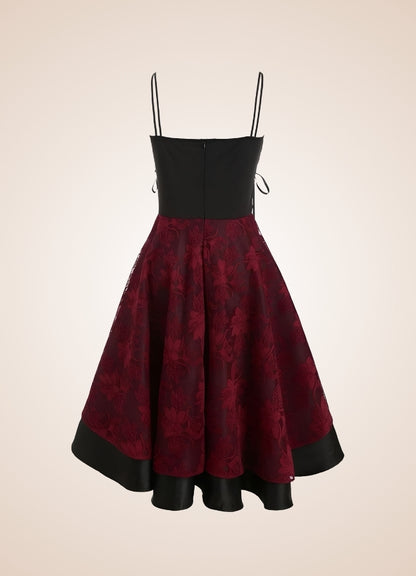 Steampunk Floral Lace Dress - Steampunk Australia