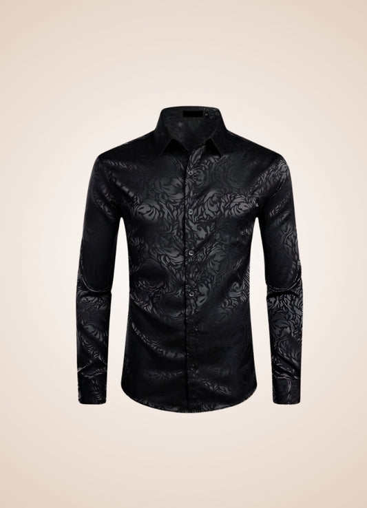 Steampunk Flower Pattern Shirt - Steampunk Australia