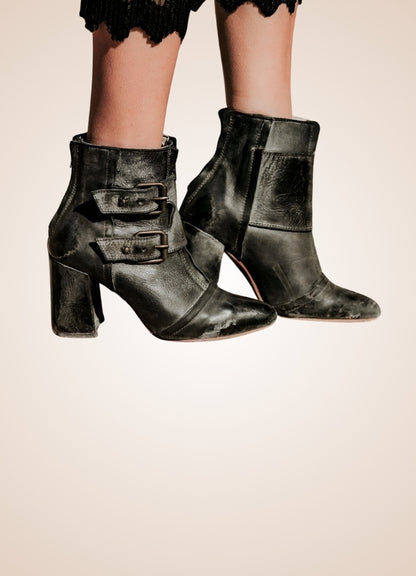 Steampunk Freebird Style Boots - Steampunk Australia