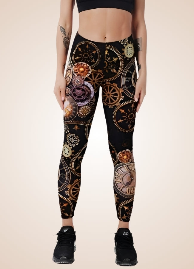 Steampunk Gear Legging - Steampunk Australia