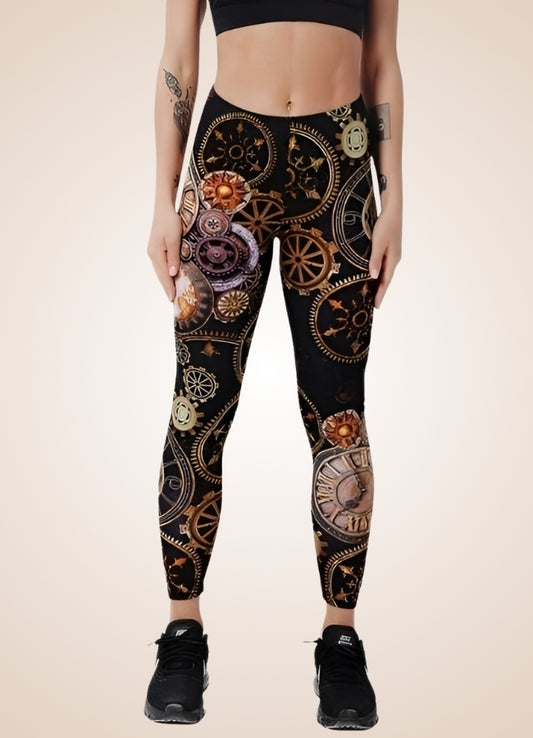 Steampunk Gear Legging - Steampunk Australia