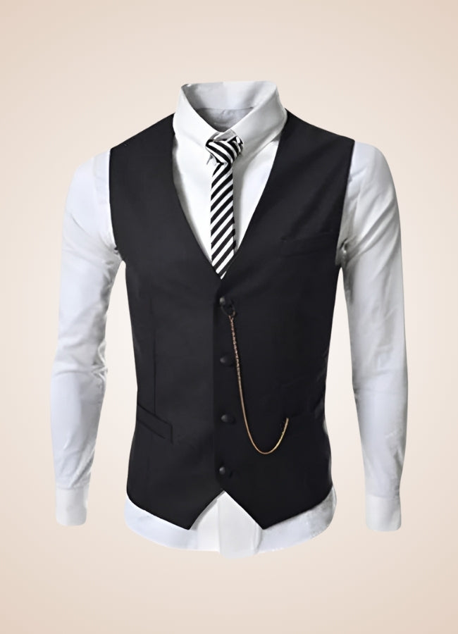 Steampunk Gentlemen Chain Vest - Steampunk Australia