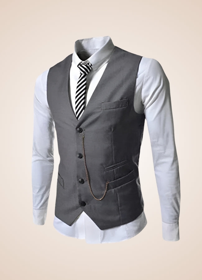 Steampunk Gentlemen Chain Vest - Steampunk Australia