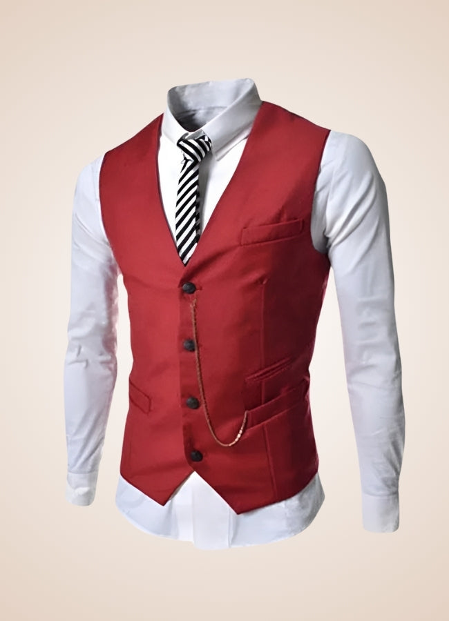 Steampunk Gentlemen Chain Vest - Steampunk Australia
