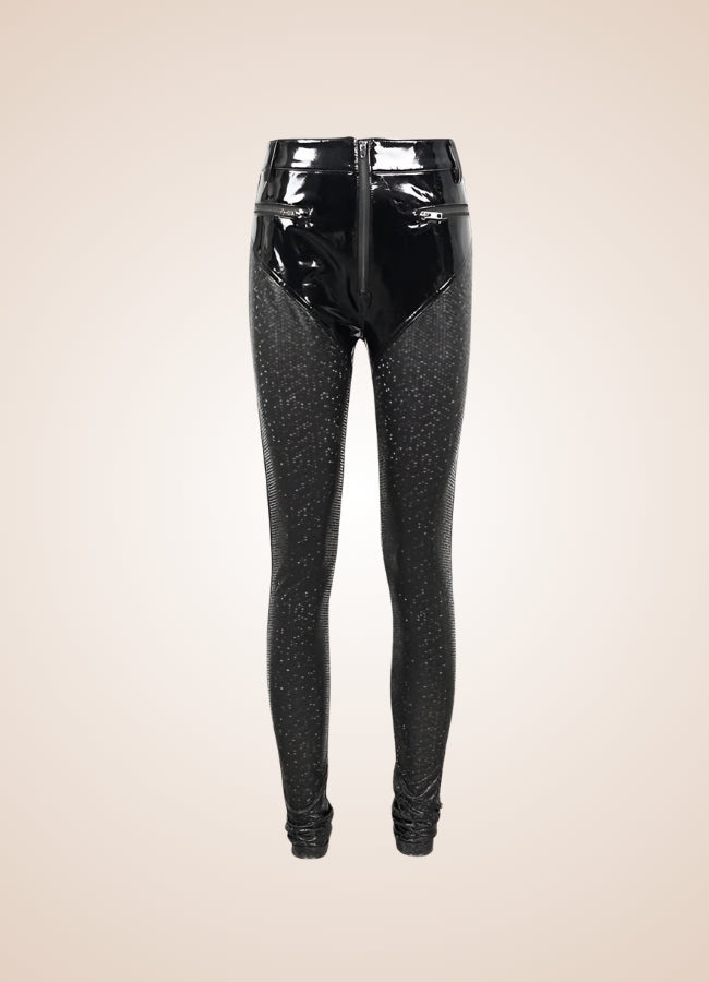 Steampunk Goth Latex Pants - Steampunk Australia