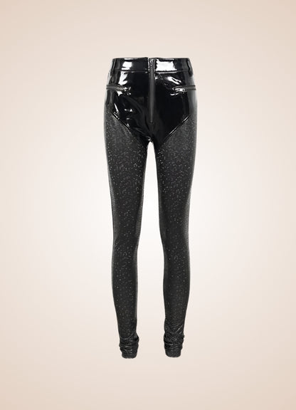 Steampunk Goth Latex Pants - Steampunk Australia