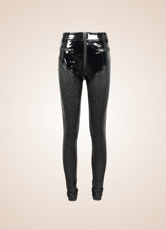 Steampunk Goth Latex Pants - Steampunk Australia