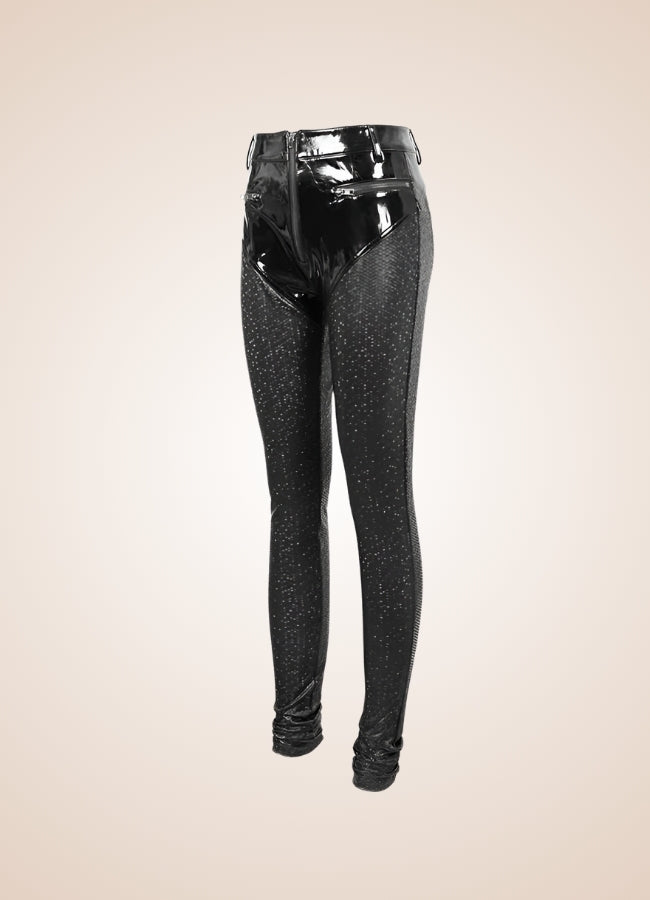 Steampunk Goth Latex Pants - Steampunk Australia