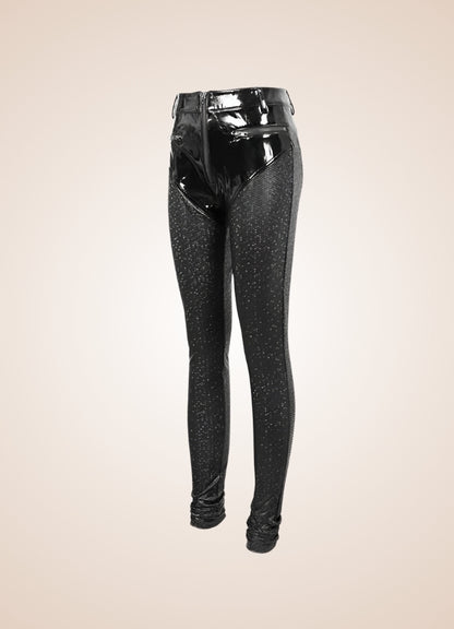 Steampunk Goth Latex Pants - Steampunk Australia