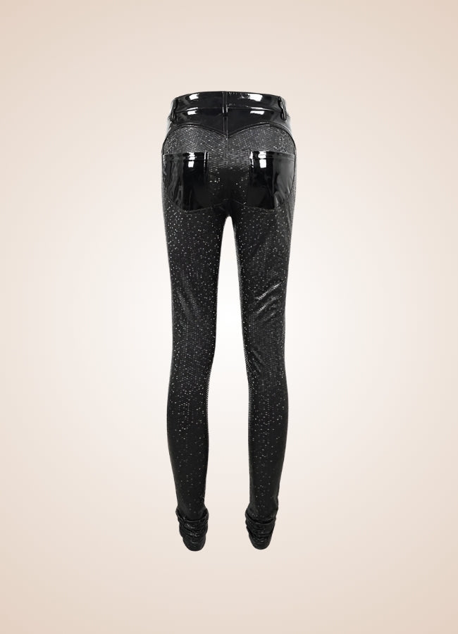 Steampunk Goth Latex Pants - Steampunk Australia