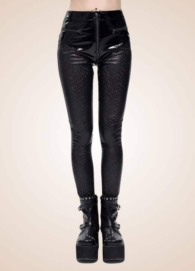 Steampunk Goth Latex Pants - Steampunk Australia