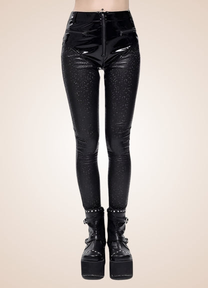 Steampunk Goth Latex Pants - Steampunk Australia