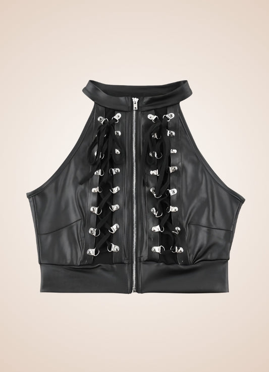 Steampunk Gothic Collar Corset - Steampunk Australia