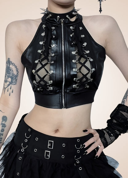 Steampunk Gothic Collar Corset - Steampunk Australia