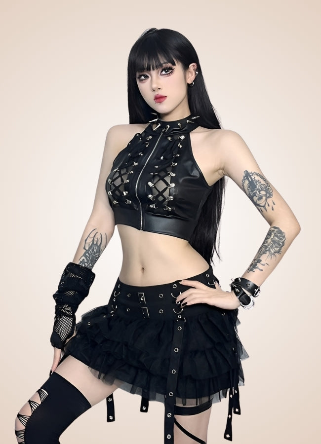 Steampunk Gothic Collar Corset - Steampunk Australia
