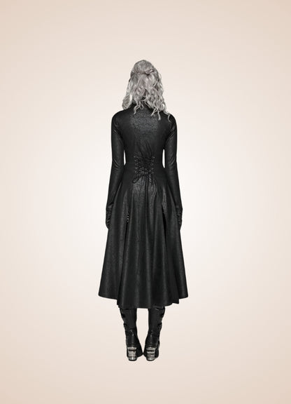 Steampunk Gothic High Collar Coat - Steampunk Australia