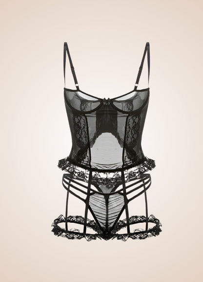 Steampunk Gothic Lace Up Corset - Steampunk Australia