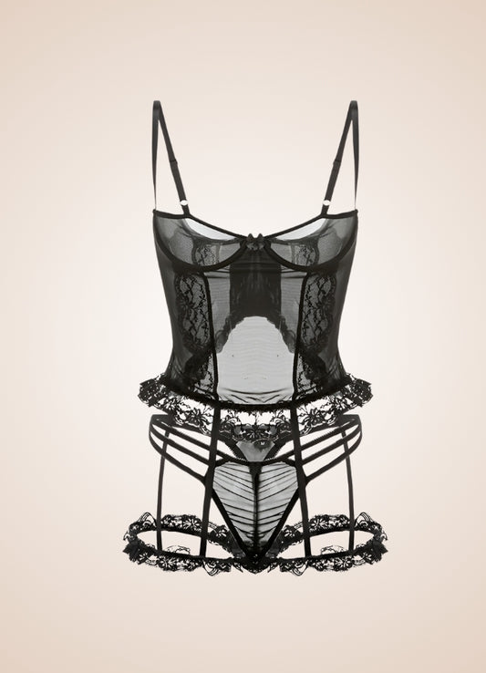 Steampunk Gothic Lace Up Corset - Steampunk Australia
