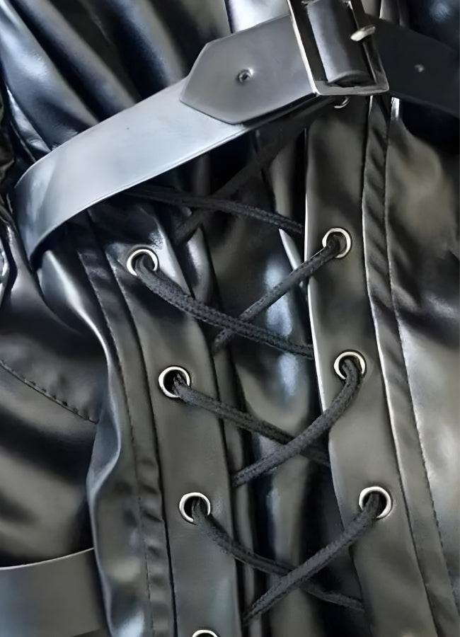 Steampunk Gothic Leather Jacket - Steampunk Australia