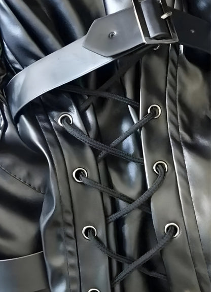 Steampunk Gothic Leather Jacket - Steampunk Australia