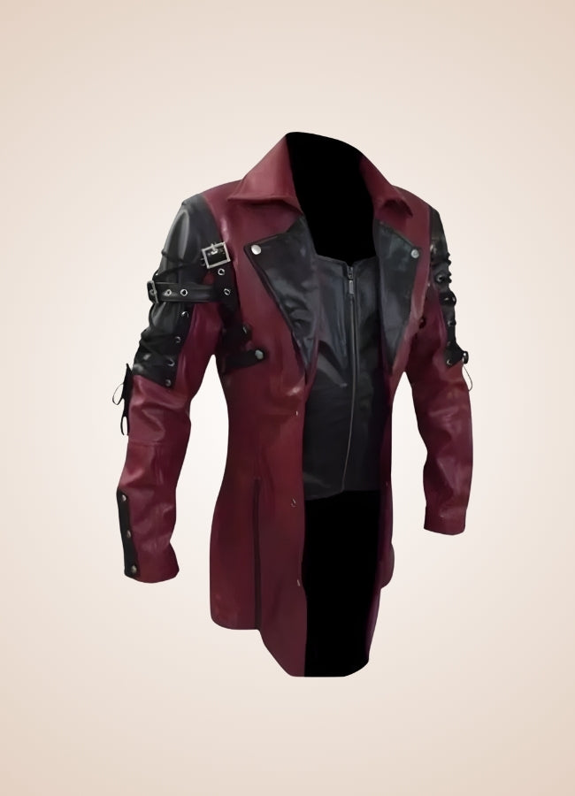 Steampunk Gothic Leather Jacket - Steampunk Australia
