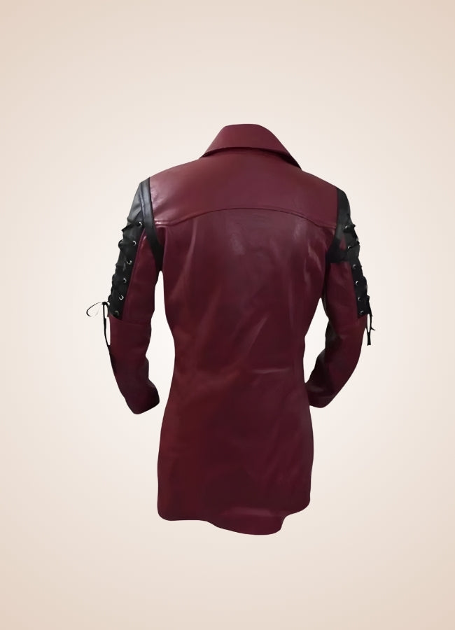 Steampunk Gothic Leather Jacket - Steampunk Australia
