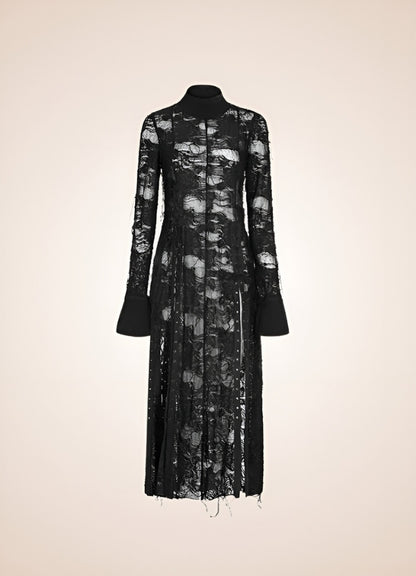 Steampunk Gothic Long Sleeve Dress - Steampunk Australia