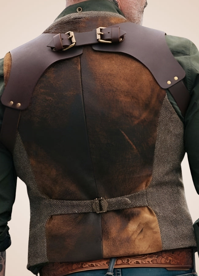 Steampunk Herringbone Vest - Steampunk Australia