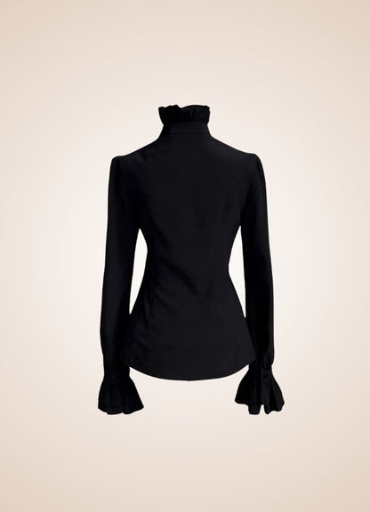 Steampunk High Collar Shirt - Steampunk Australia